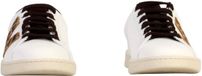 Victoria Dames Sneakers met veters, Leer/Synthetisch/Textiel, Rood, Panterprint, Maat 37