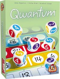 White Goblin Games Qwantum - Dobbelspel - Strategisch spel - Engels