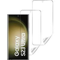 Phonillico® Plastic Screen Protector voor Samsung Galaxy S23 ULTRA [Pack 2]