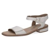 CAPRICE Caprice Dames 9-28202-44 Sandaal met hak Dames, Nappa wit., 39 EU