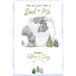 Me to You Tatty Teddy 'Like a Dad To Me' Vaderdagkaart 6x9" - Officiële Collectie