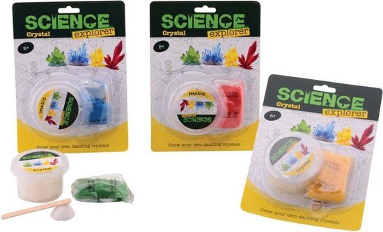 John Toys Maak je eigen kristal JohnToy Science Explorer