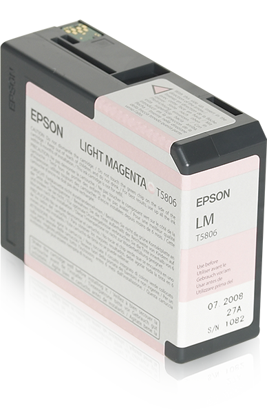 Epson inktpatroon Light Magenta T580600 single pack / Lichtmagenta