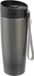 Merkloos / Sans marque Inspirion Gmbh RVS Thermosbeker - Koffie/thee reisbeker - Isoleerbeker - grijs - 380 ml