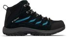 Columbia CRESTWOOD™ MID WATERPROOF Dames Wandelschoenen - Black, Skylight