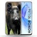 Versterkte Honor Versterkte hoes voor Honor 90 Lite 5G Wild zwijn Jacht Hout
