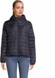 SOL'S Women's Stream Lightweight Hooded Padded Jacket - French Navy - XL