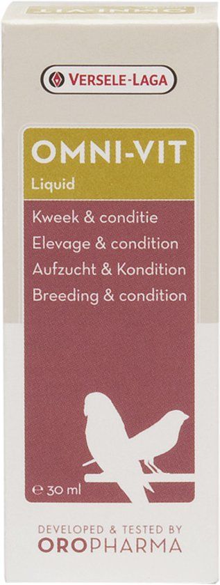 Versele-Laga Oropharma Omni-Vit Liquid Kweek&Conditie 30 ml
