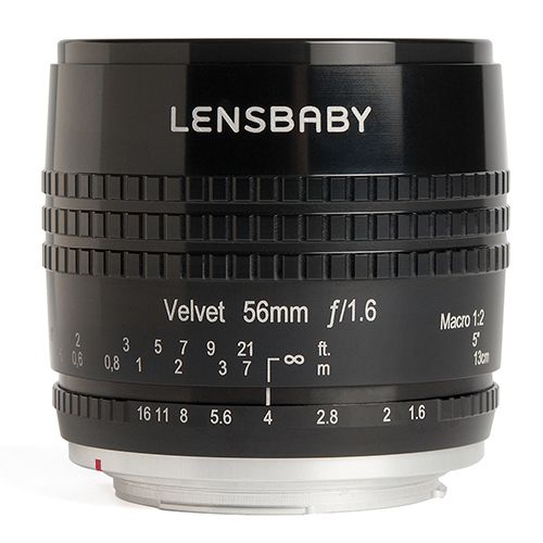 Lensbaby Velvet 56 - Canon EF - 56mm - f/1.6 - SLR Lens