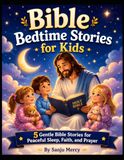 Bible Bedtime Stories for Kids: 5 Gentle Bible Stories for Sleep, Faith, and Peace