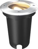 LEDVION LED Grondspot Vierkant GU10 3W 230V 2700K Warm wit IP67