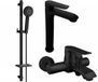 Mexen Pecos DQ40 set de baignoire, noir