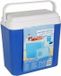 Merkloos Elektrische koelbox - blauw - 22 liter - 40 x 24 x 40 cm - 12 volt