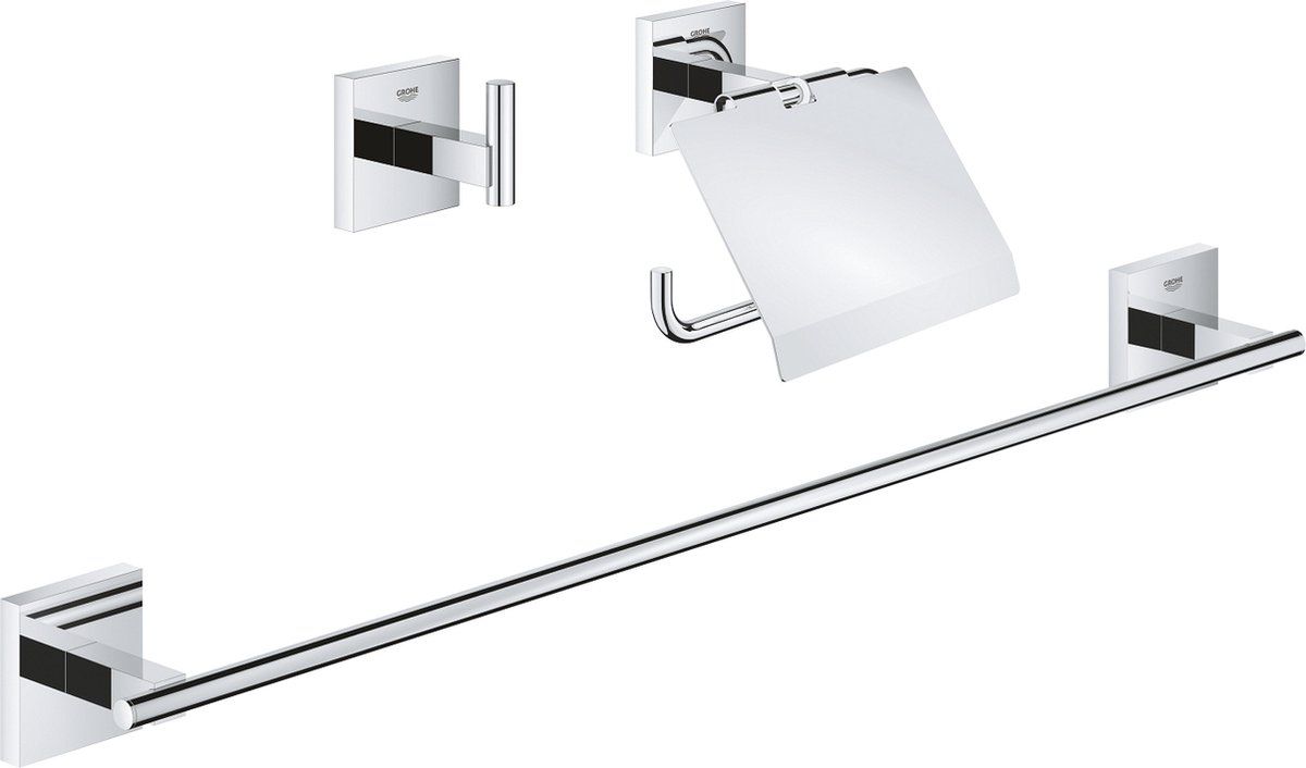 GROHE Start Cube Accessoire Set 3-in-1 - Chroom