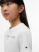 Tommy Hilfiger Enfants T-shirt Manches Courtes Col Rond Logo Coton Unisexe Blanc