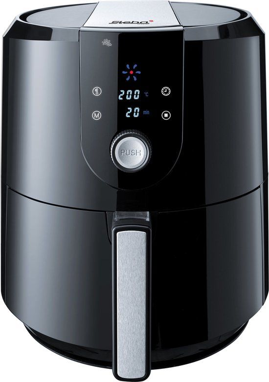 Steba HF5000 XL Airfryer - 5.2L - 7 Programma's - Zwart