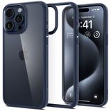 Spigen Ultra Hybrid iPhone 15 Pro Max Hoesje bleu marine