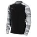 Nike Uniseks-Kind Top Met Lange Mouwen Y Nk Df Park Iv Jsy Ls Gk, Zwart/Wit/Wit, CJ6072-010, XL