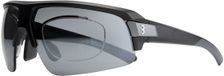 BBB Cycling Lunettes de vélo Impulse Optic sur ordonnance – Dioptrie -6 à +6 – Monture Grilamid biosourcée – Noir mat – BSG-71