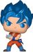 Funko DragonBall Super Figur - Super Saiyan God Super Saiyan Goku mit Kamehameha (Metallic) - 9cm