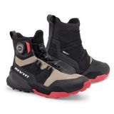 Revit Undercut H2O waterdichte motorschoenen, schwarz/sand, 39