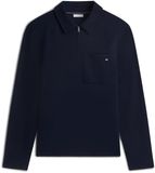 Tommy Hilfiger Essential Terry Quarter-zip Desert Sky Heren XXL Katoen
