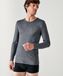 Damart - Dubbelzijdig gebreid T-shirt met lange mouwen Thermolactyl - Heren - Grijs - (94-101) M