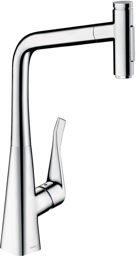 Hansgrohe M71 Keukenkraan - M7117-H320 met uittrekbare handdouche, chroom