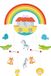 GOKI Mobiel - Ark Van Noah - 37X50Cm - Hout