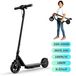 Joy K65 Trottinette électrique pour enfants - Modèle pliable - Moteur 250–350W - Jusqu'à 16 km/h - Autonomie 18 km - À partir de 6 ans - Trois modes de vitesse et double frein - Noir