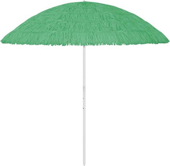 vidaXL Hawaï Strandparasol - Groen