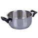 Galileo Casa 2177402 18/10 Triple Bottom steelpan met bakeliet handgrepen