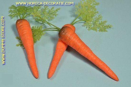 Horeca-decoratie.com Wortels 3 stuks dummy