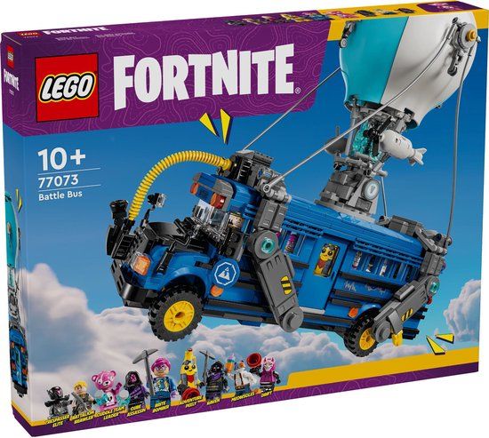 LEGO Fortnite Battle Bus 77073 - Bouwstenen - 954 onderdelen - 9 minifiguren