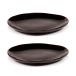 Serax Assiette La Mère Ø18 cm lot de 2 brun foncé