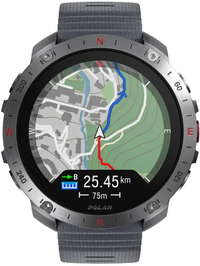 Polar Grit X2 Pro Montre de sport - Écran AMOLED de 1,39" - Gris