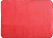 MSV Badkamerkleedje/badmat tapijt - rood - 50 x 70 cm - Microfiber