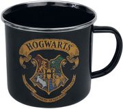 Harry Potter Hogwarts Kop zwart Emaille