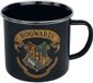 Harry Potter Hogwarts Kop zwart Emaille