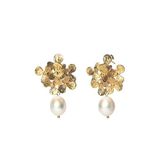 Abrazi gold plated oorbellen Amaya