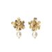 Abrazi gold plated oorbellen Amaya