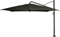 Platinum Icon Premium parasol suspendu 400x300cm Faded Black