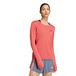 adidas Adizero L LS Tee T. M Rouge Femme