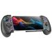 Mars Gaming MGPXPRO, Gamepad Bluetooth 5.0 2in1, Smartphonehouder tot 7", Hall Effect magnetische joysticks en triggers, Macro- en Turbo-knoppen, PS4|Switch|Switch 2|PC|Android|iOS 13.0+, Zwart