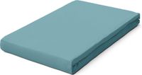 Schlafgut Pure Jersey Hoeslaken XL - 180x200 - 200x220 467 Petrol Mid
