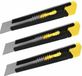 Stanley Handgereedschap STANLEY Tripack Afbreekmes 18mm
