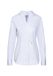 Seidensticker Damesjurk, regular fit, gestreept, lange mouwen, kelkkraagblouse, 100% katoen, blauw, 46