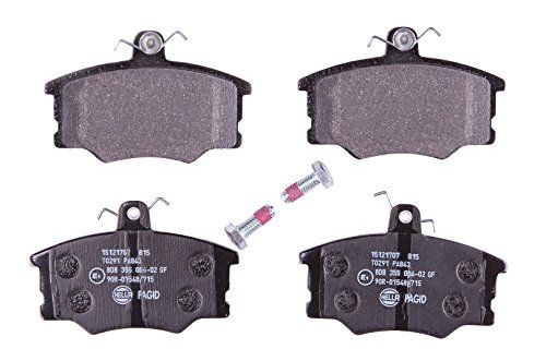 HELLA PAGID 8DB 355 006-021 Remblokkenset - T0291 - Dikte: 19.6mm - Lucas - AUDI / VOLVO
