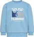 Hummel Hmllime-sweatshirt Kindersweatshirt Lange Mouw Ronde Hals Katoen Polyester Dusk Blue Regular Fit Casual Logo