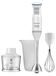 Merkloos Staafmixer set - 1200 W - Met hakmolen en garde - RVS